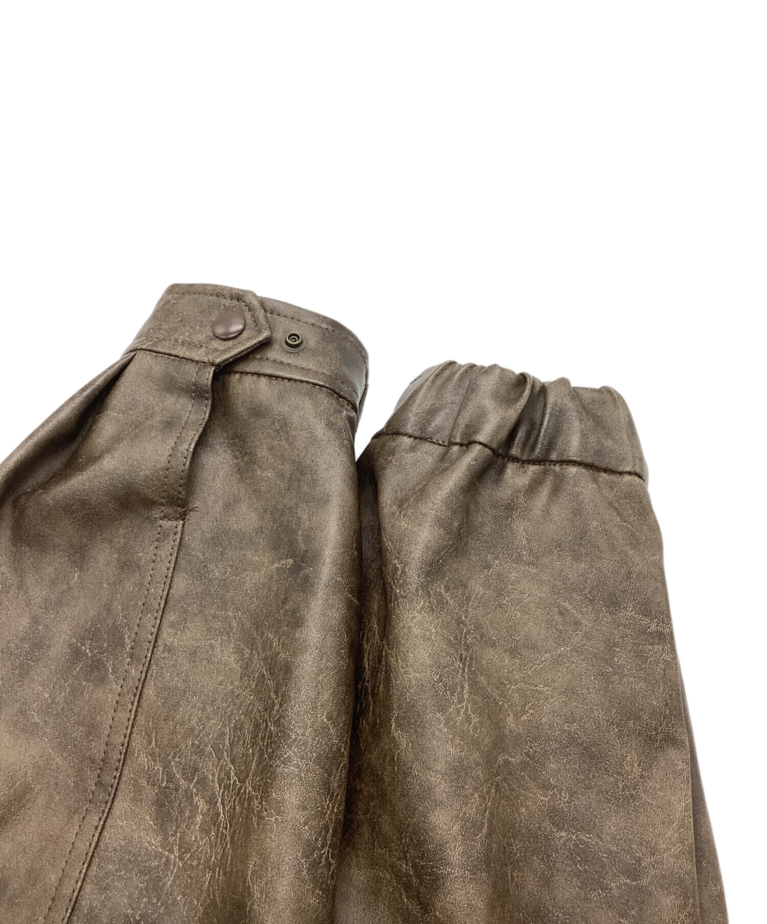 中古 フェイクレザーブルゾン Sly ジャケット SLY - 中古 SLY フェイク