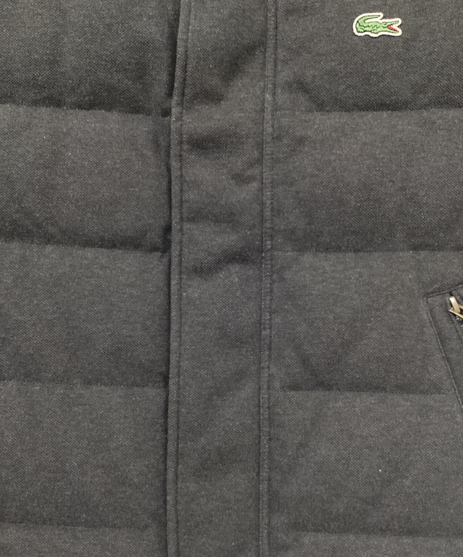 中古・古着通販】LACOSTE (ラコステ) コットンピケ ダウンベスト