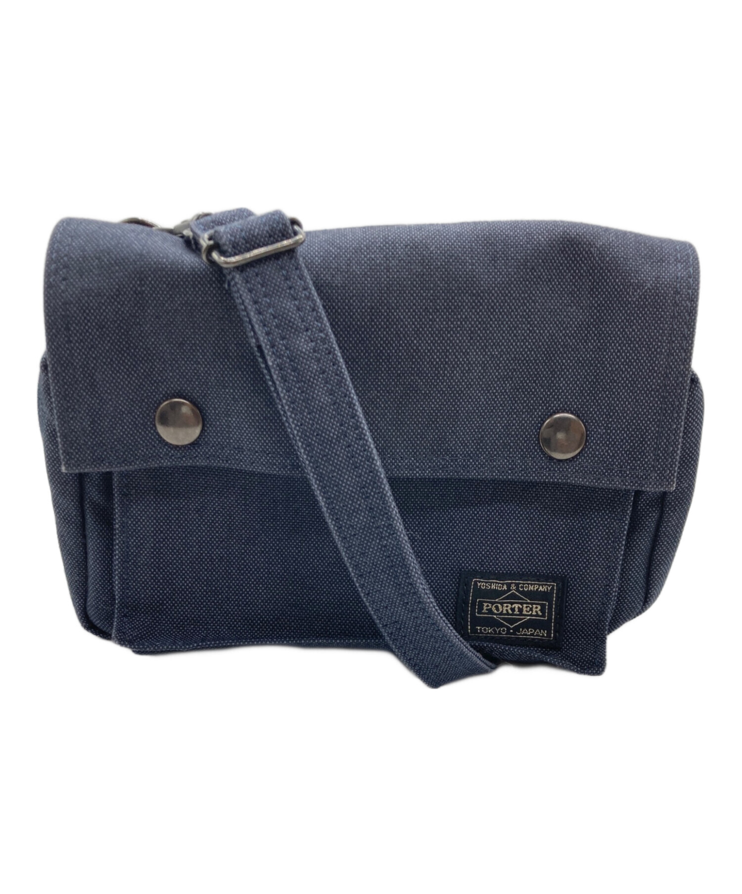 中古・古着通販】PORTER (ポーター) SMOKY ショルダーバッグ ネイビー