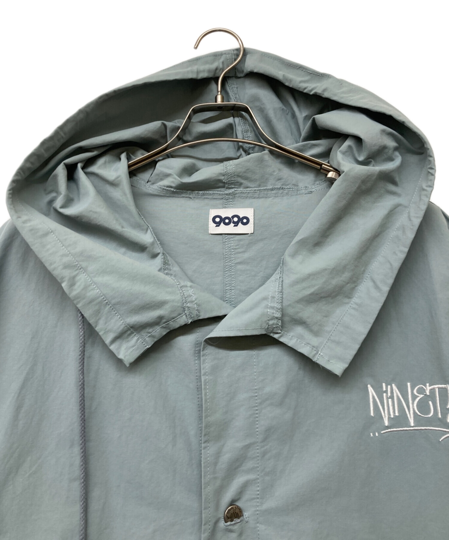人気♡美品✨エンフォルド ダブルビーバースリットオーバーコート グレー×緑 36 中古・古着通販】9090 (9090) 9090 Angel Snow Parka(ナインティナイン