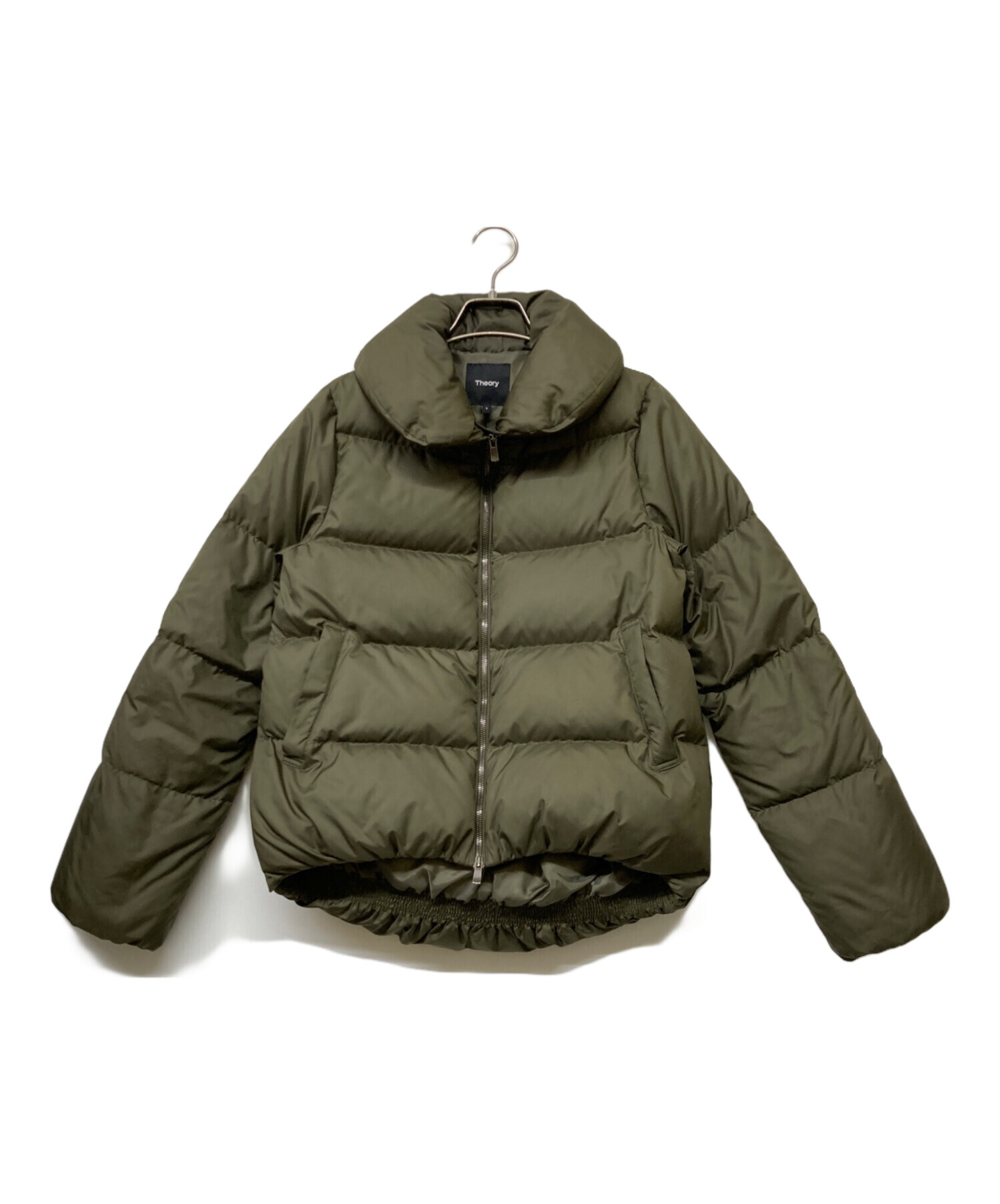 theory ダウンジャケット 中古・古着通販】theory (セオリー) MOMO ダウンジャケット オリーブ