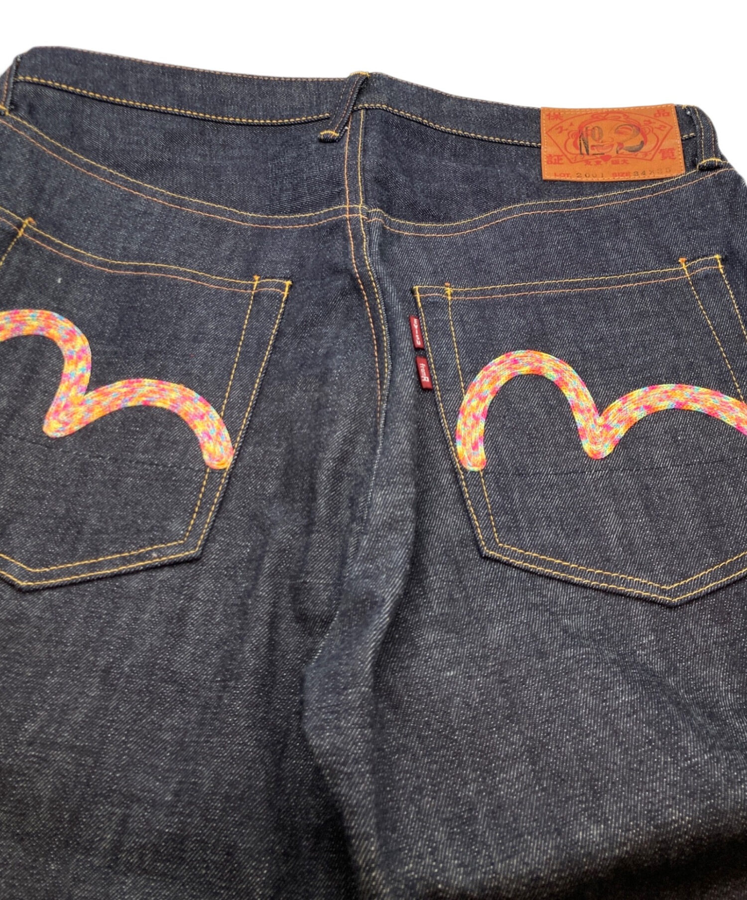 中古・古着通販】EVISU (エヴィス) fromA 2001 No2 カモメ刺繍デニム 中古・古着通販】EVISU (エヴィス) fromA 2001 No2 カモメ刺繍デニム