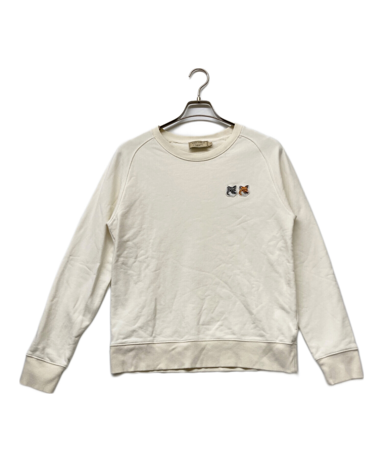 フーちゃんさん専用 中古・古着通販】maison kitsune (メゾンキツネ) FOX PATCH クルー