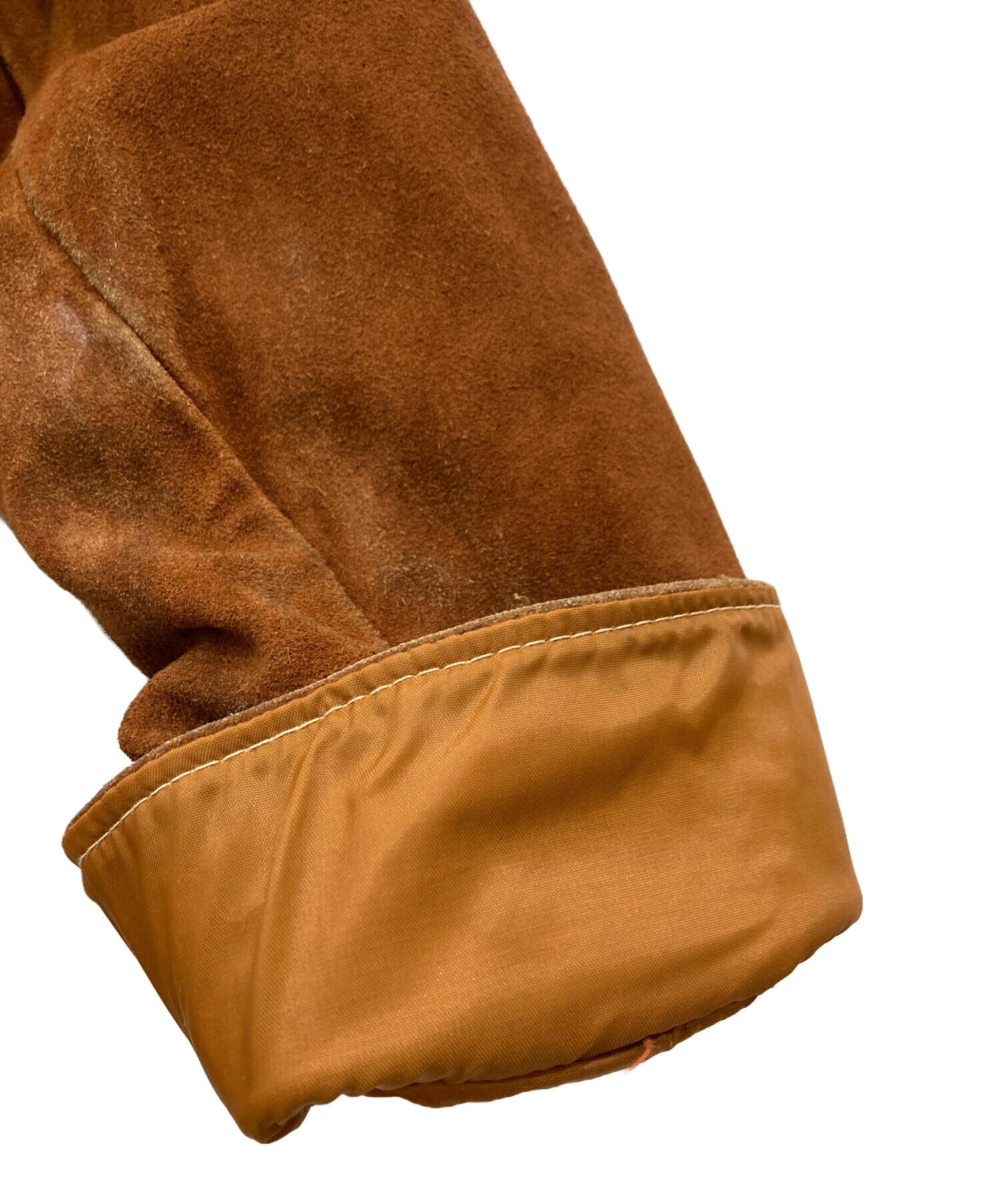 USED古着(ユーズドフルギ) 50S la crosse gloves レザーフリンジ