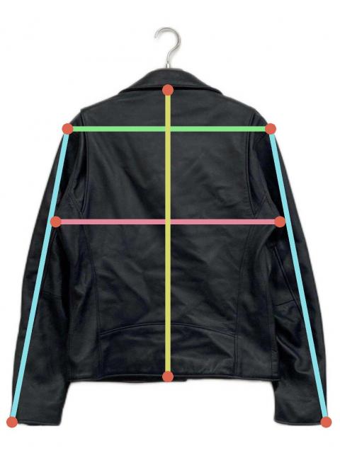 中古・古着通販】JACKROSE (ジャックローズ) ダブルライダース