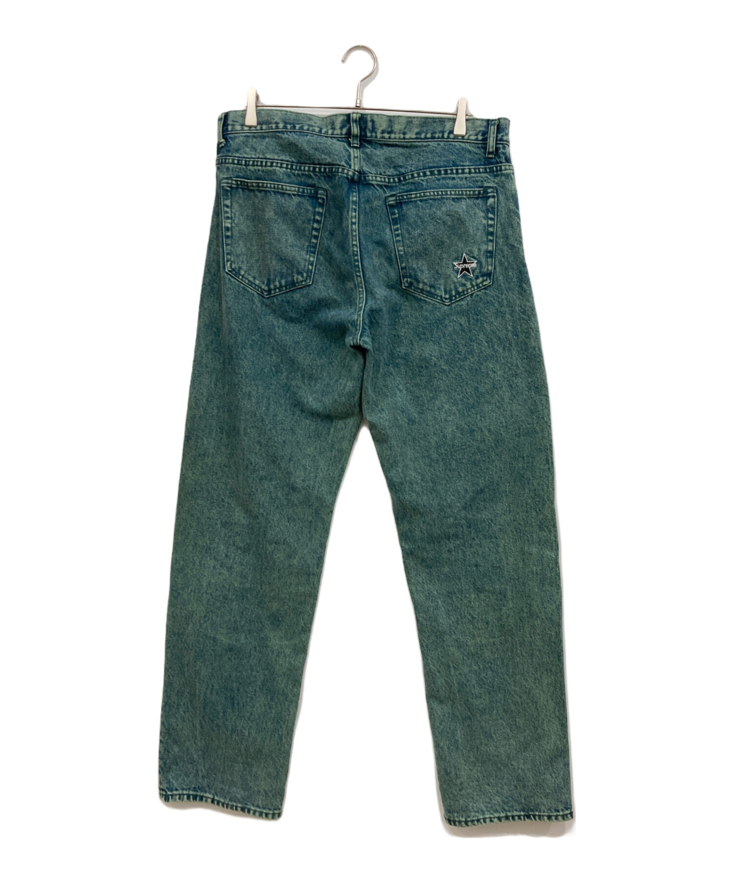 中古・古着通販】SUPREME (シュプリーム) Regular Jean Overdyed Green 