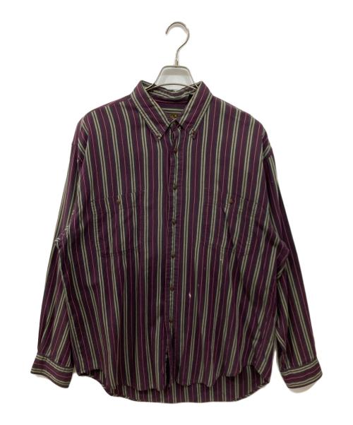 中古・古着通販】Eddie Bauer (エディーバウアー) ストライプBDシャツ