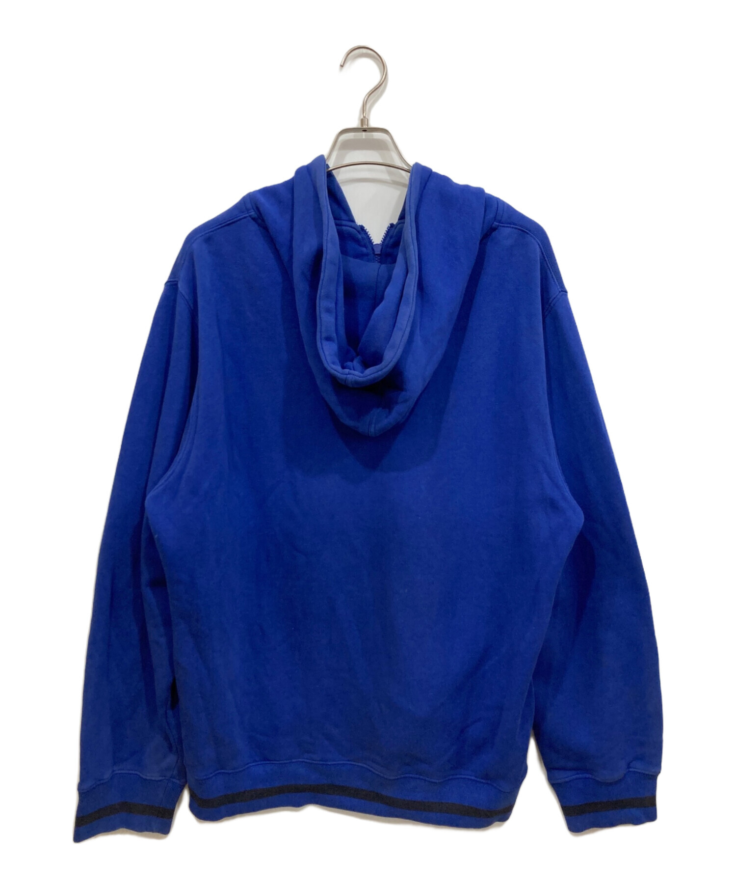 中古・古着通販】stussy (ステューシー) ジップパーカー ブルー サイズ