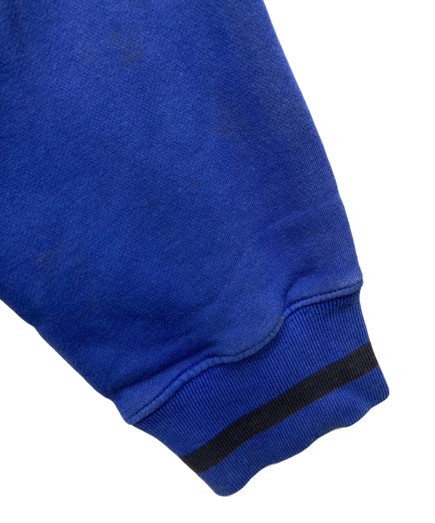 中古・古着通販】stussy (ステューシー) ジップパーカー ブルー サイズ 