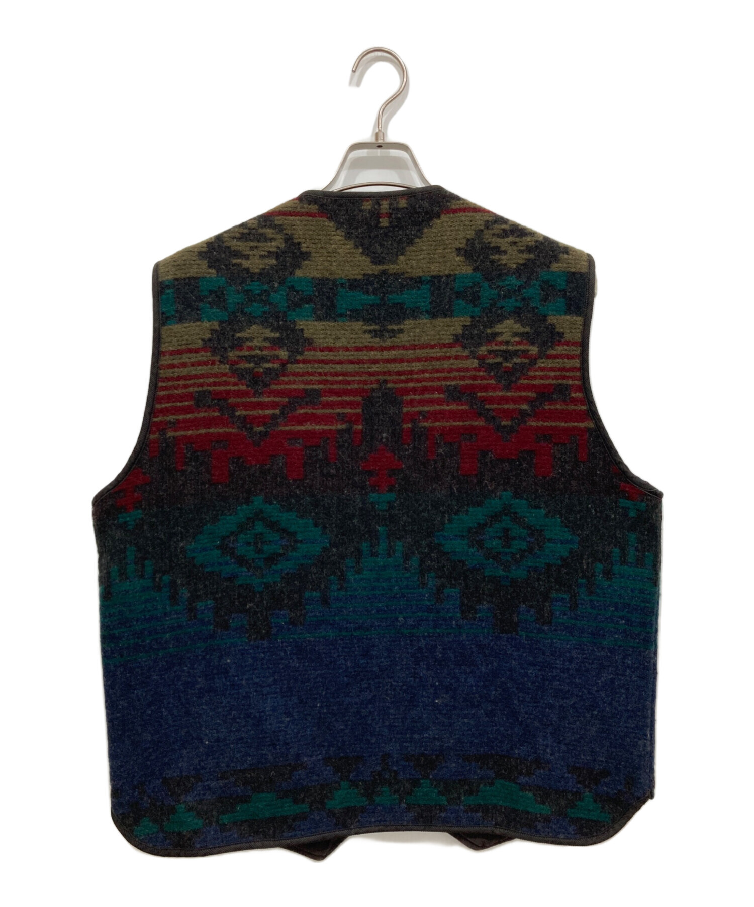 中古・古着通販】WOOLRICH (ウールリッチ) ネイティブ柄ウールベスト