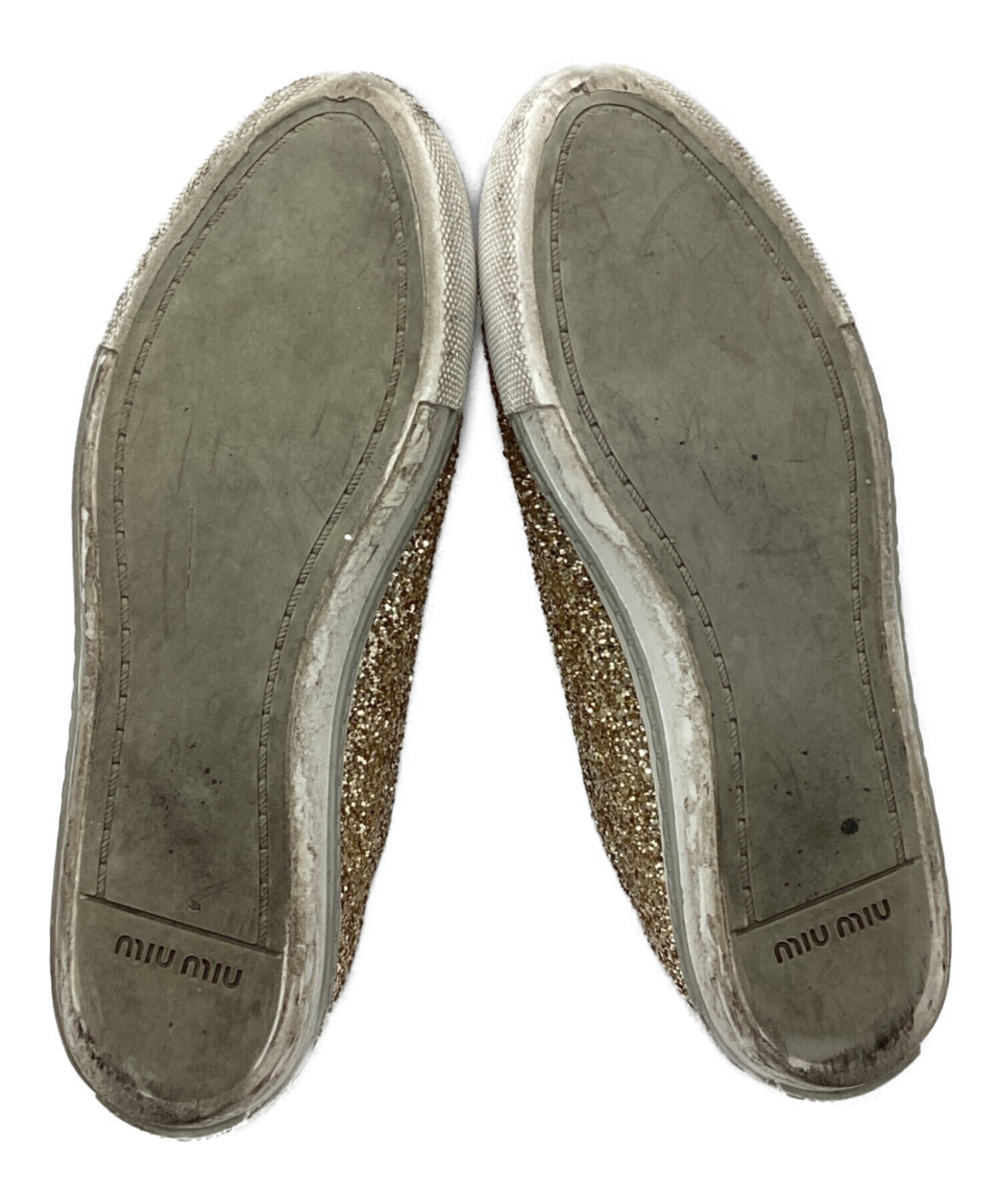 中古・古着通販】MIU MIU (ミュウミュウ) スパンコールローカット