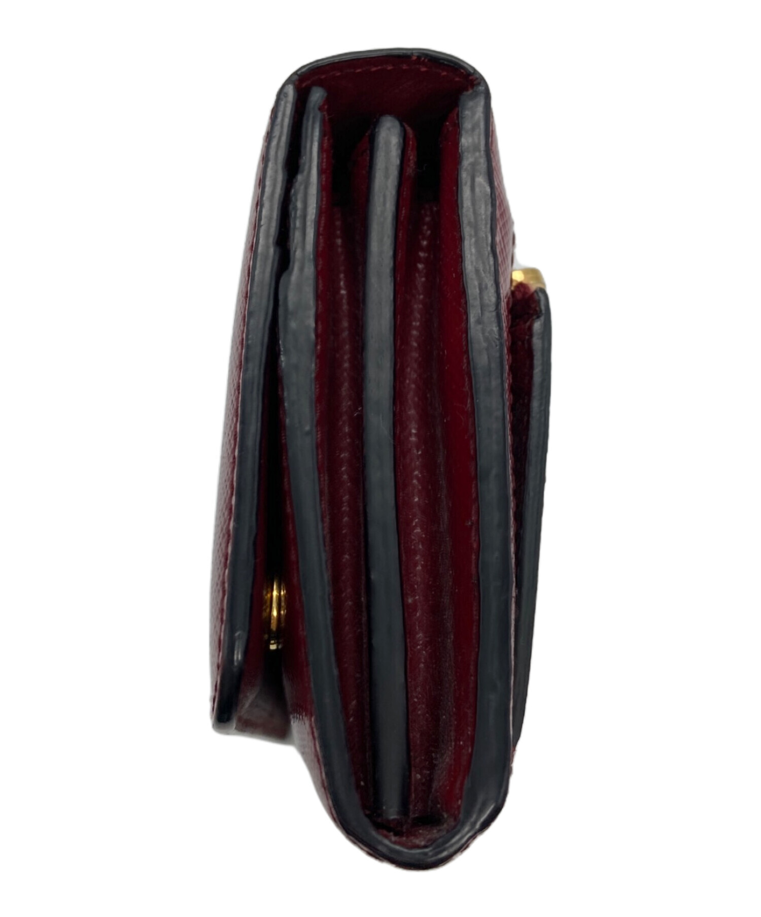中古・古着通販】PRADA (プラダ) 長財布 レッド｜ブランド・古着通販