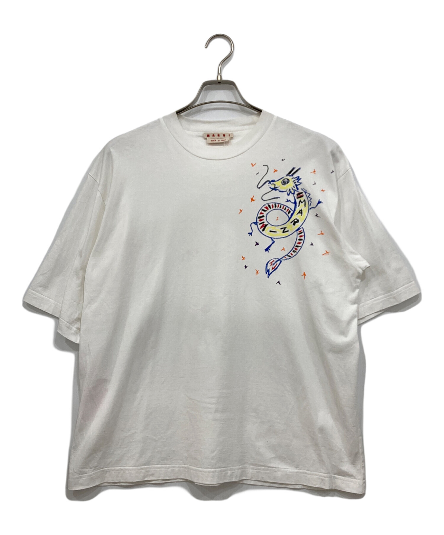 中古・古着通販】MARNI (マルニ) ドラゴンプリントTシャツ HUMU0223PN 