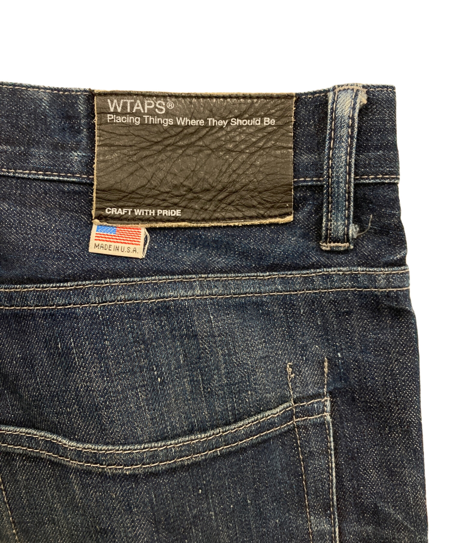 中古・古着通販】WTAPS (ダブルタップス) デニムパンツ BLUES SKINNY