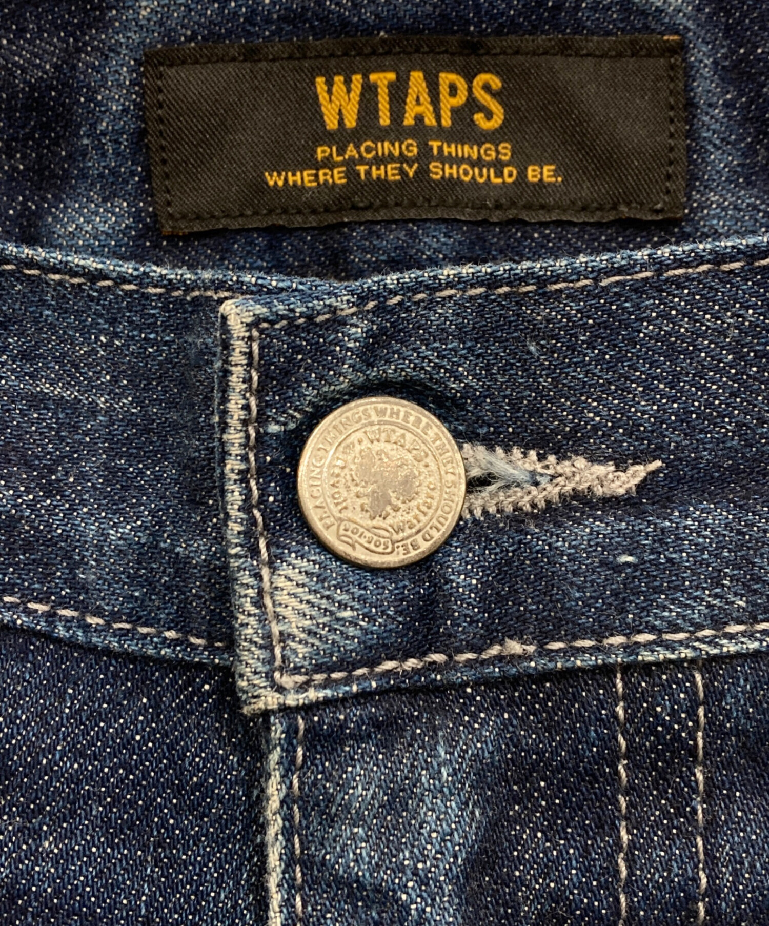 中古・古着通販】WTAPS (ダブルタップス) デニムパンツ BLUES SKINNY