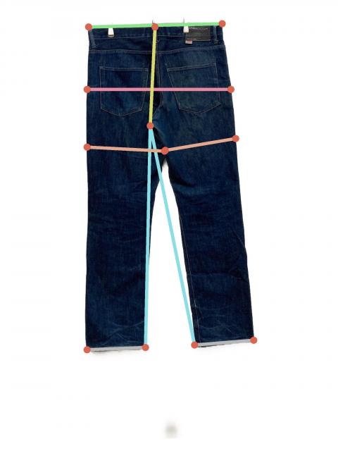 中古・古着通販】WTAPS (ダブルタップス) デニムパンツ BLUES SKINNY 