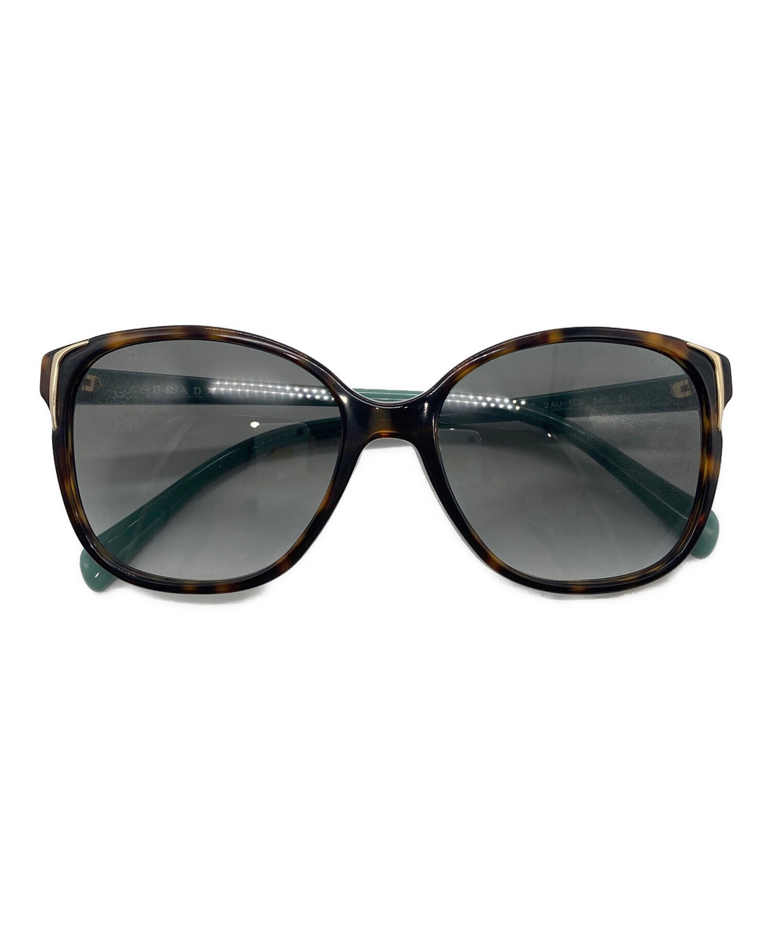 中古・古着通販】PRADA (プラダ) サングラス グリーン×ブラウン サイズ