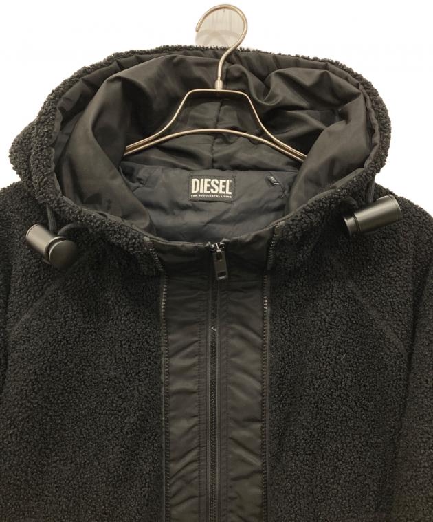 中古・古着通販】DIESEL (ディーゼル) フーディボアジャケット