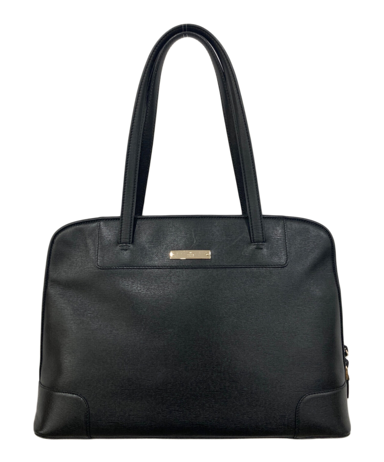 超美品　GUCCI グッチ　レザー　トートバッグ　バッグ　ビジネス　黒　袋付 中古・古着通販】GUCCI (グッチ) レザートートバッグ ブラック