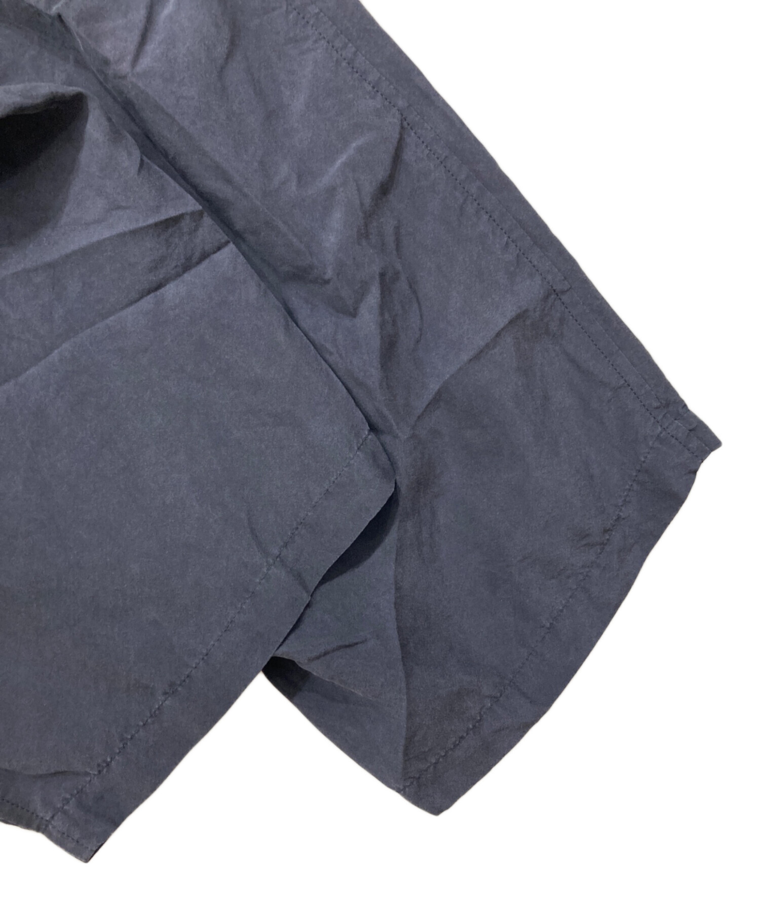 URU リネンシルクパンツ　サイズ2 URU / ウル | LINEN SILK TWILL / 2 TUCK PANTS - Navy | 通販 - 正規