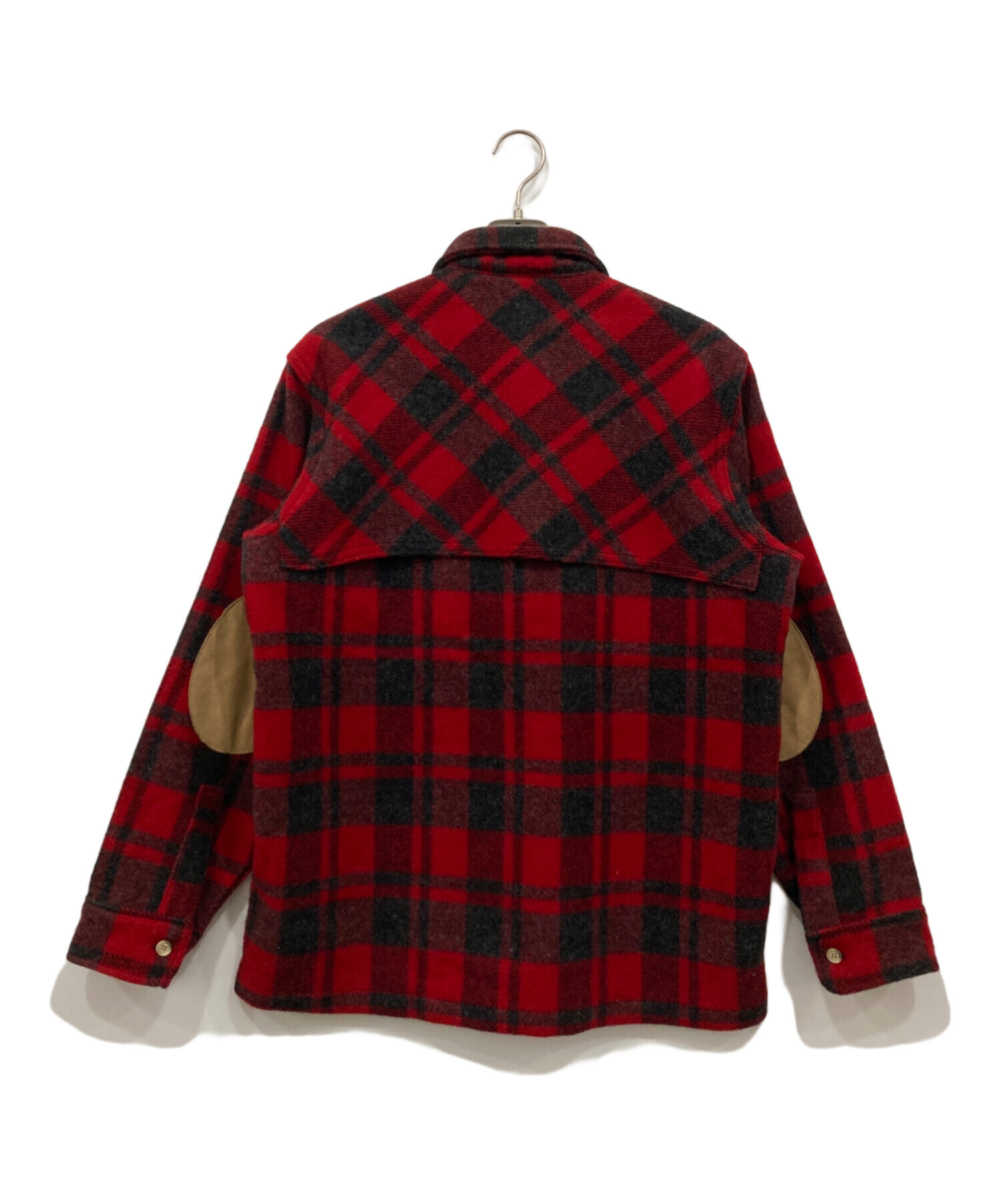 中古・古着通販】WOOLRICH (ウールリッチ) ウールシャツ ブラック