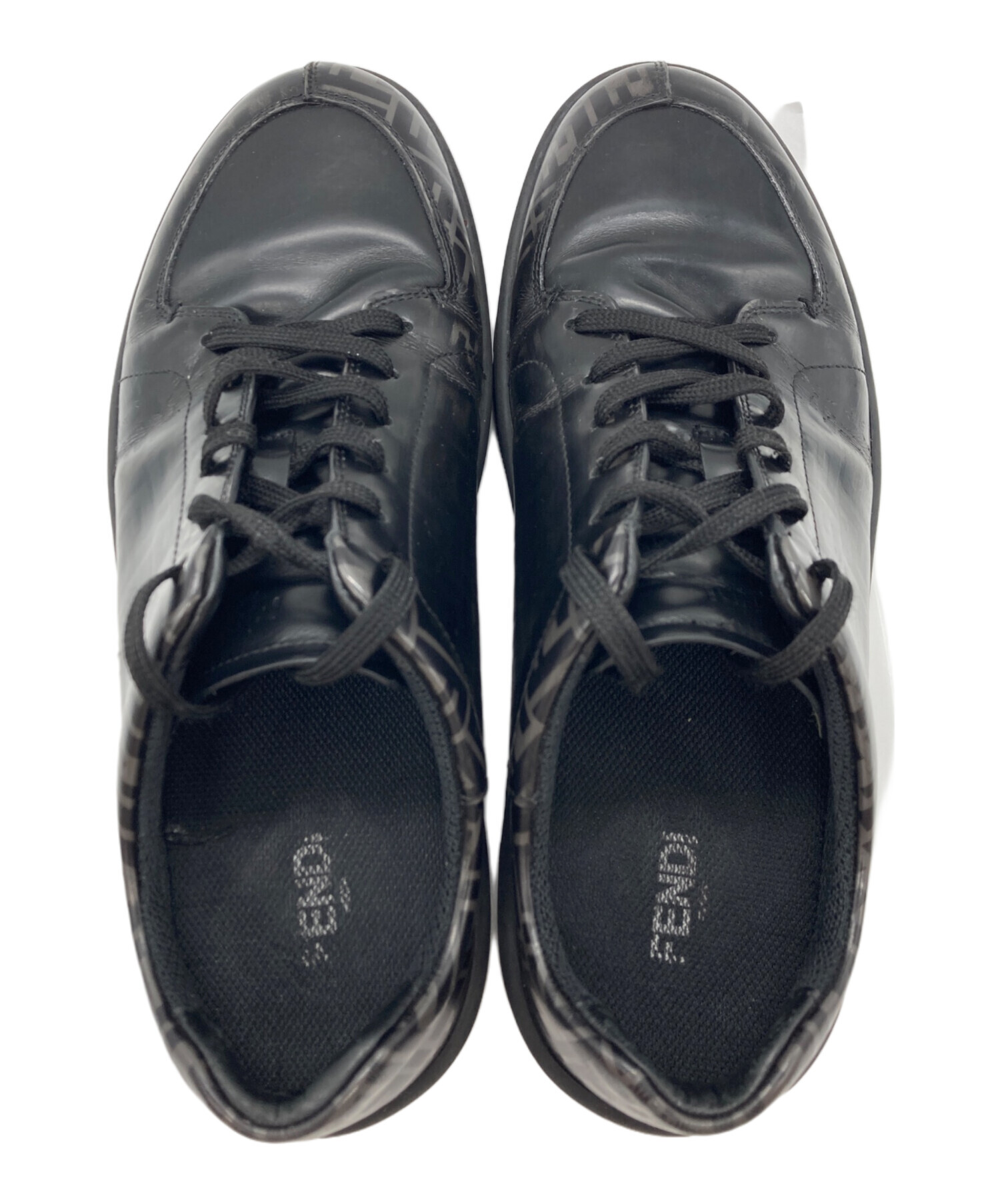 中古・古着通販】FENDI (フェンディ) ズッカ柄レザースニーカー