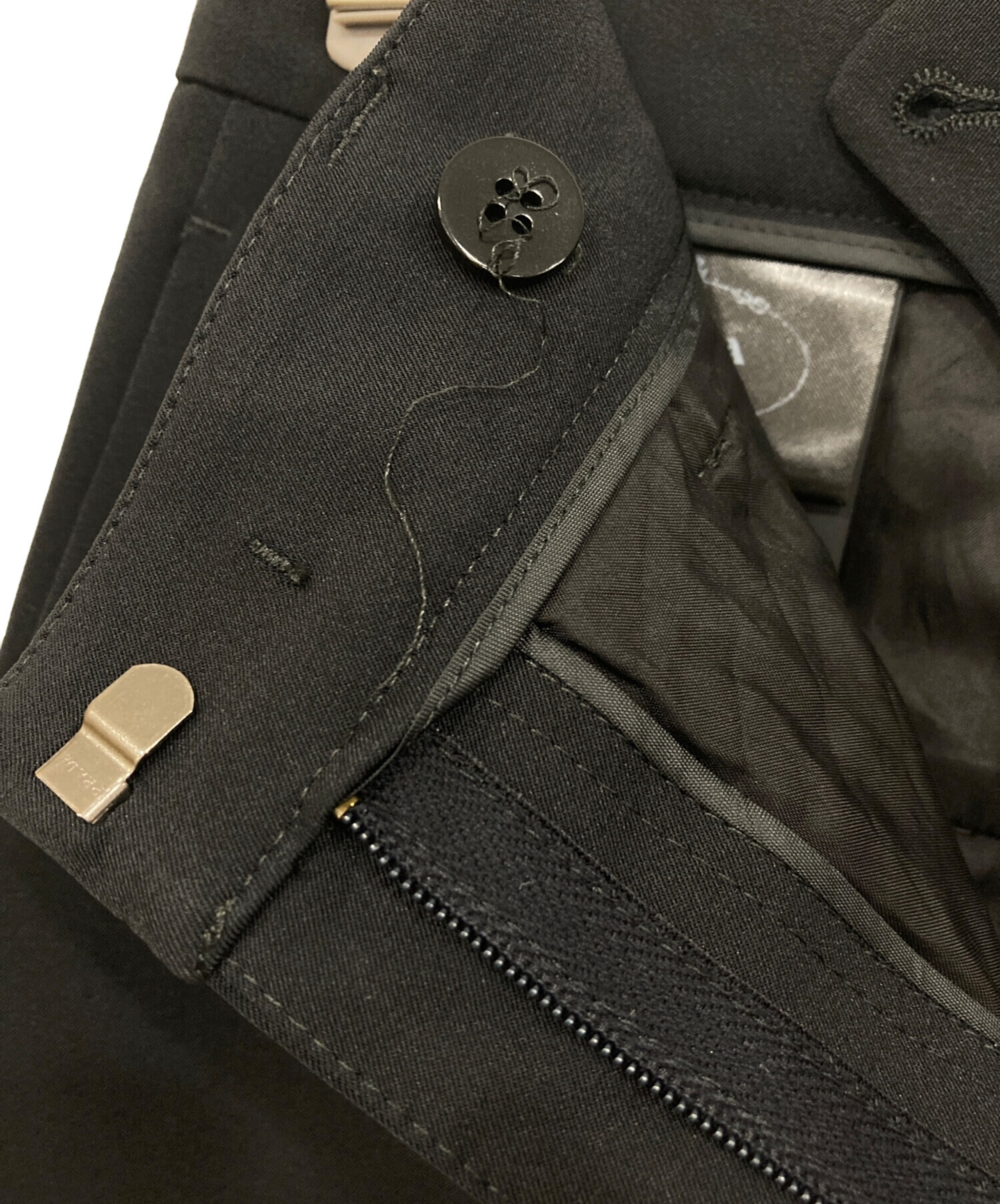 中古・古着通販】PRADA (プラダ) テクノストレッチ パンツ ブラック