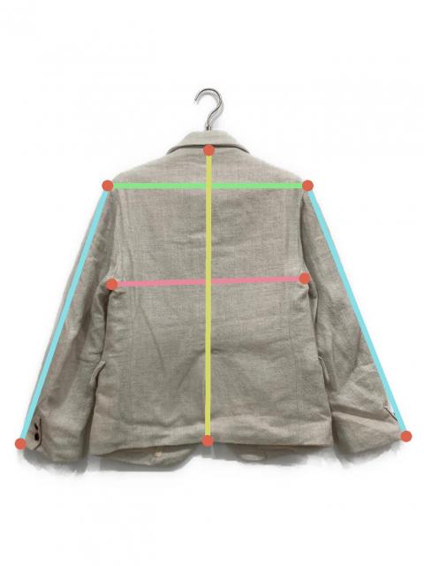 ティエリーミュグレー　シルク100%　テーラードジャケット　ヴィンテージ　襟変形 中古・古着通販】R&D.M.Co (アール＆ディーエムシーオー) ウール