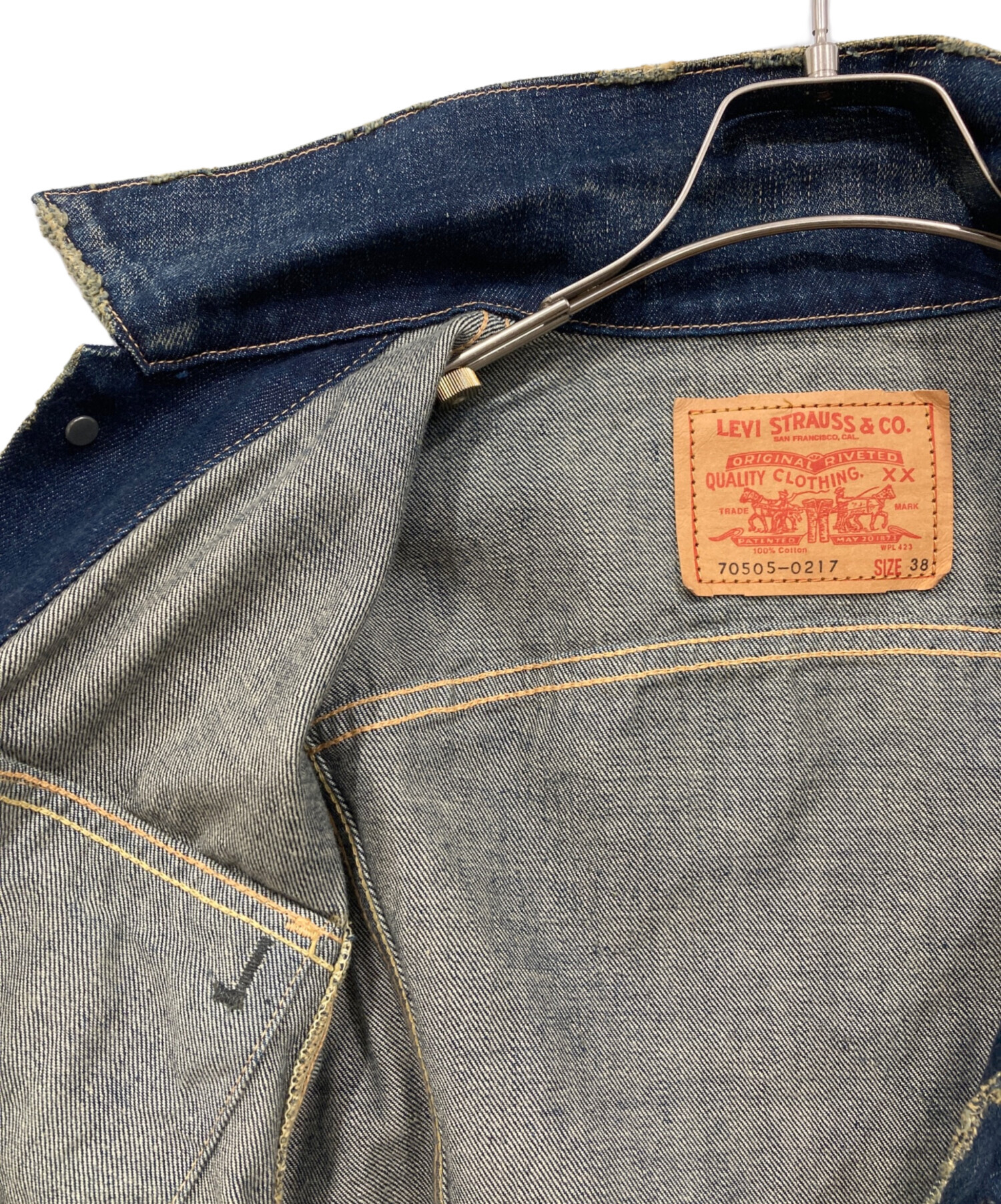 中古・古着通販】LEVI'S (リーバイス) 復刻 4th ビッグE デニム