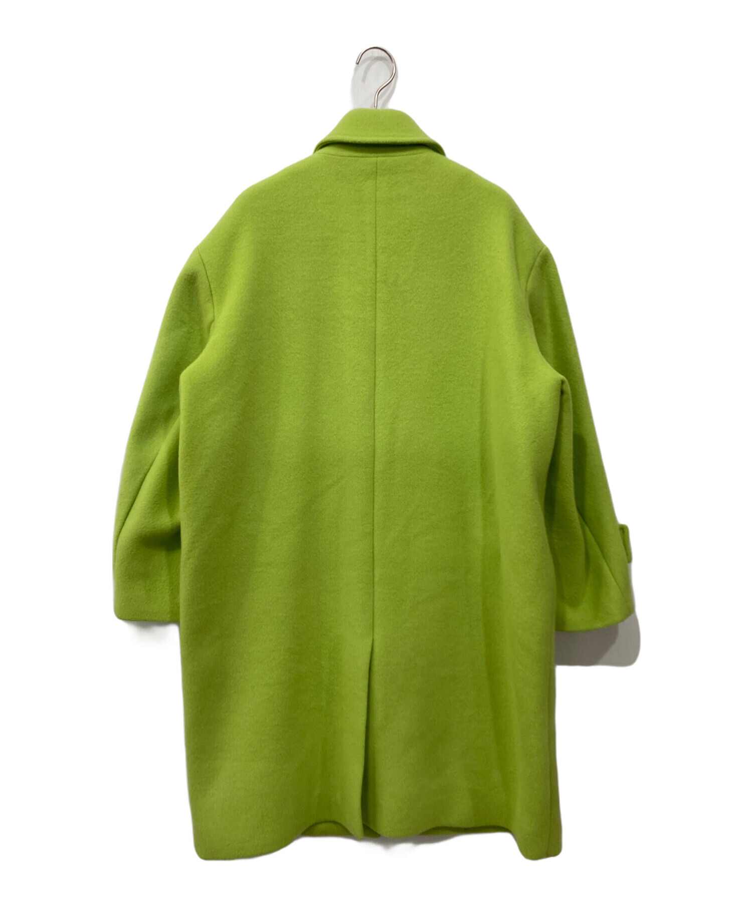 中古・古着通販】IHNN (イン) ウールシングルコート グリーン サイズ 