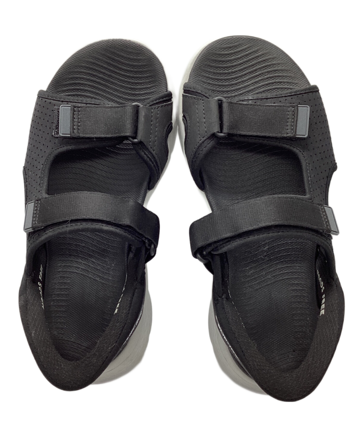 中古・古着通販】SKECHERS (スケッチャーズ) サンダル ブラック サイズ