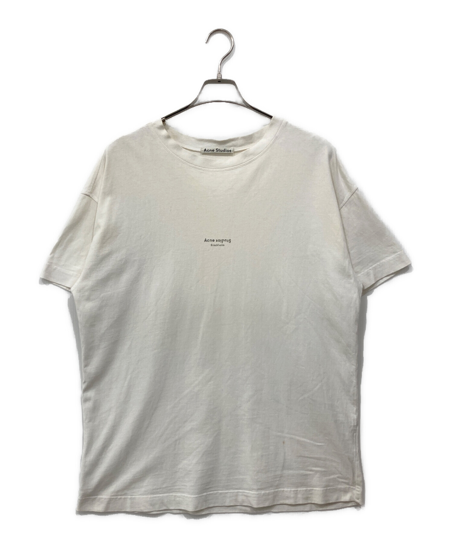 ACNE STUDIOS 半袖オーバーサイズTシャツ Acne Studios（アクネ ストゥディオズ） BIG RELAX FIT LOGO OVER SIZE