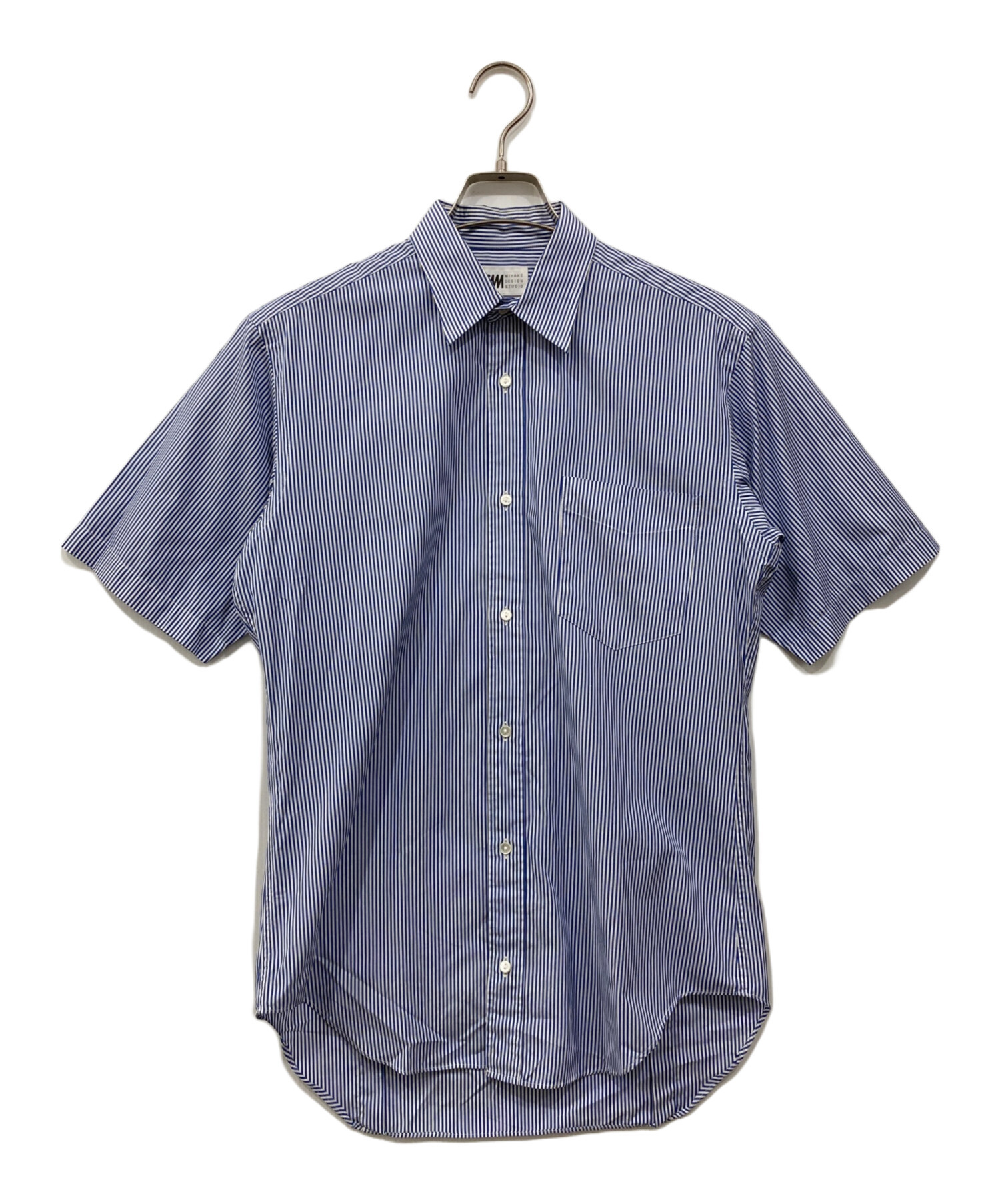 io couture イオクチュール カジュアルシャツ M 茶 【古着】【中古】【送料無料】 中古・古着通販】im MIYAKE DESIGN STUDIO (イッセイミヤケデザイン