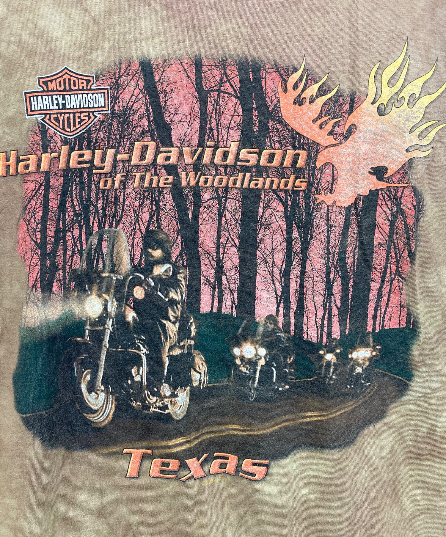 中古・古着通販】HARLEY-DAVIDSON (ハーレーダビッドソン) プリントT 
