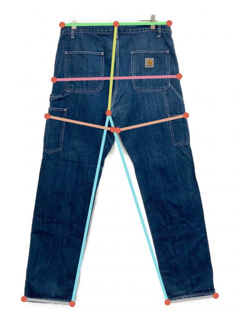 中古・古着通販】CarHartt (カーハート) ダブルニーデニムパンツ