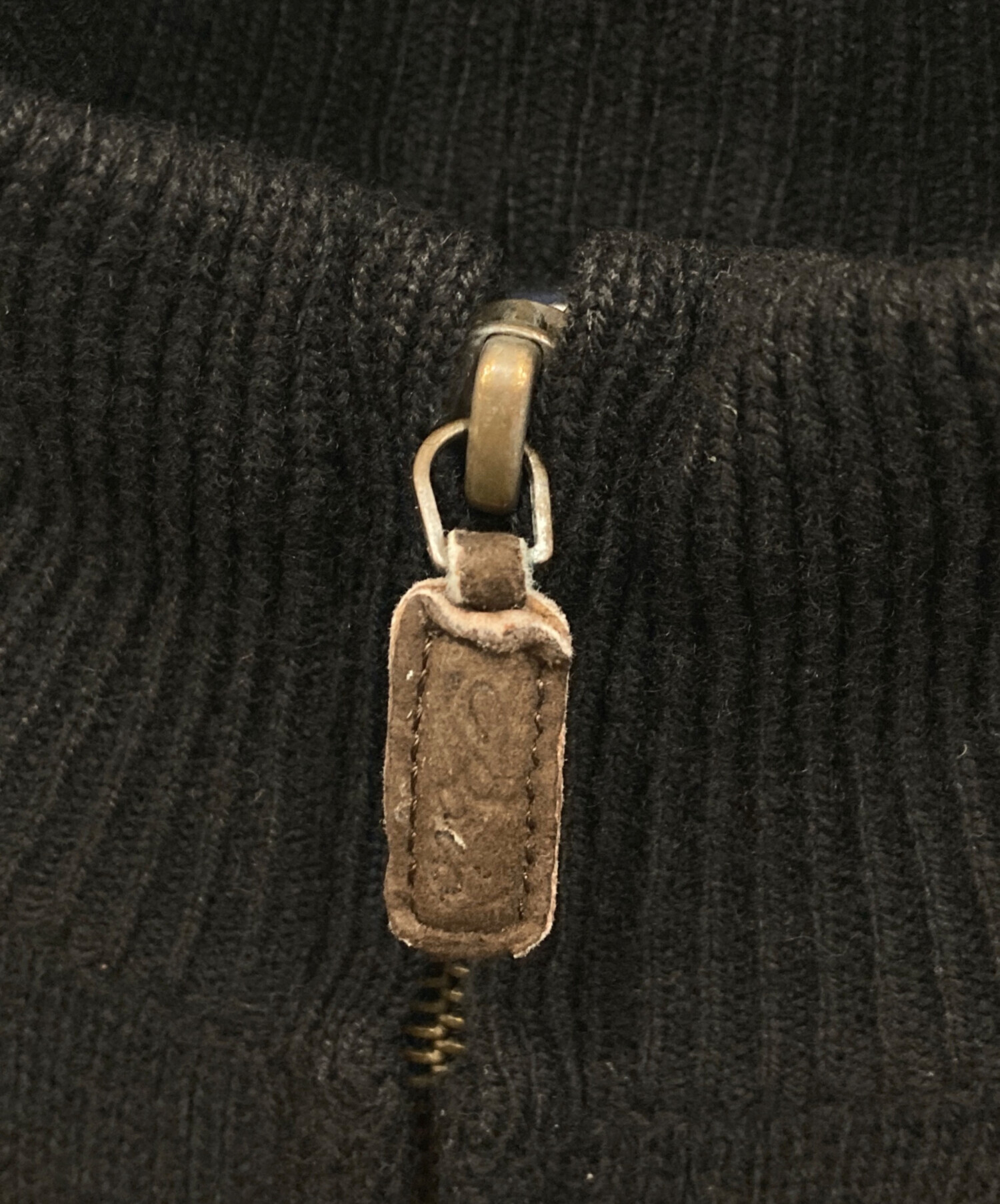 【90s】ポロバイラルフローレン レザーエルボーパッチ ミックスニット M 中古・古着通販】RALPH LAUREN (ラルフローレン) エルボーパッチ