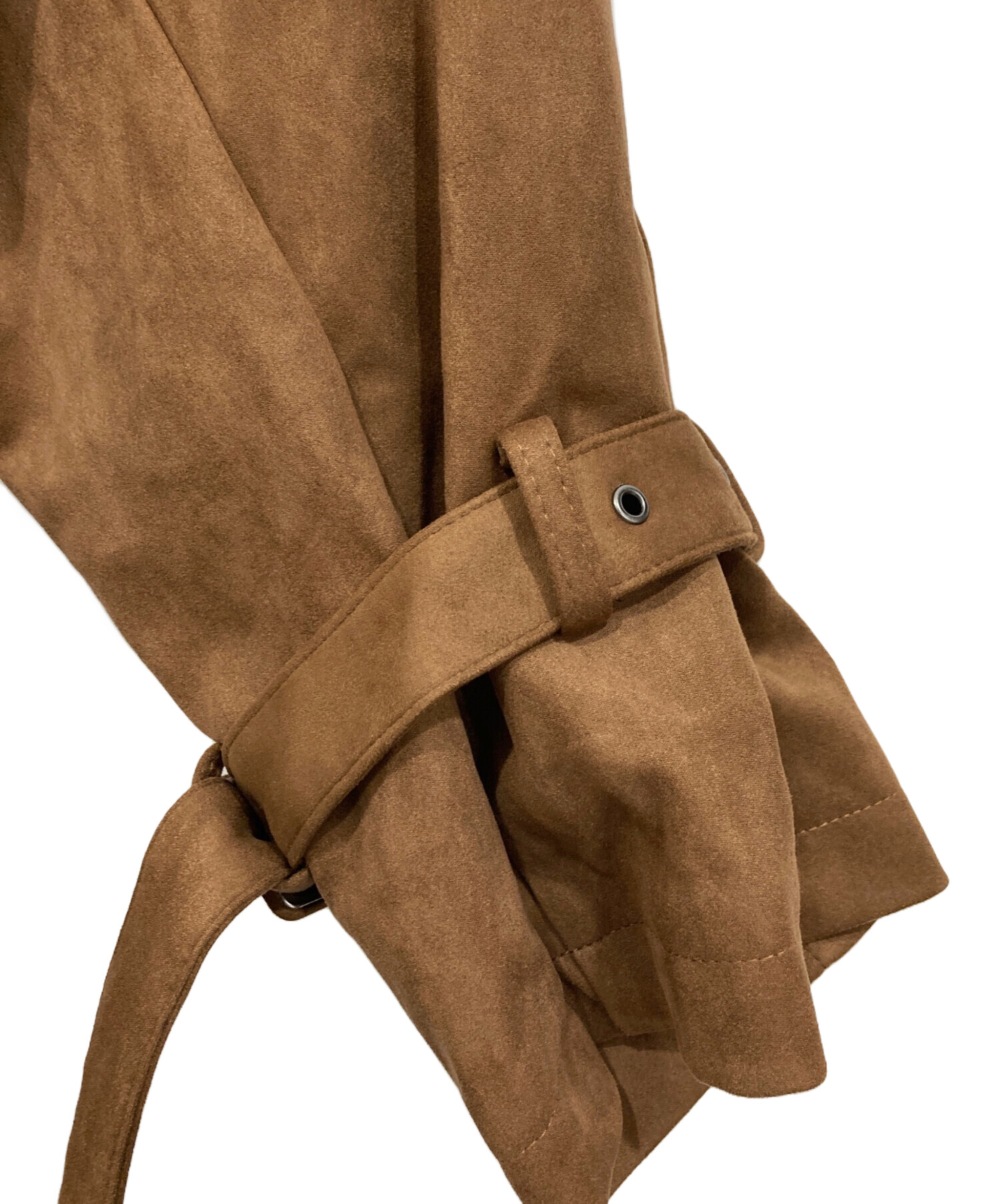 中古・古着通販】THE TOE (ザ・トゥー) エコスウェード トレンチコート