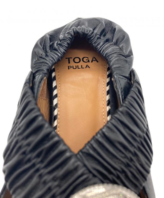 中古・古着通販】TOGA PULLA (トーガ プルラ) クロスストラップバレエ