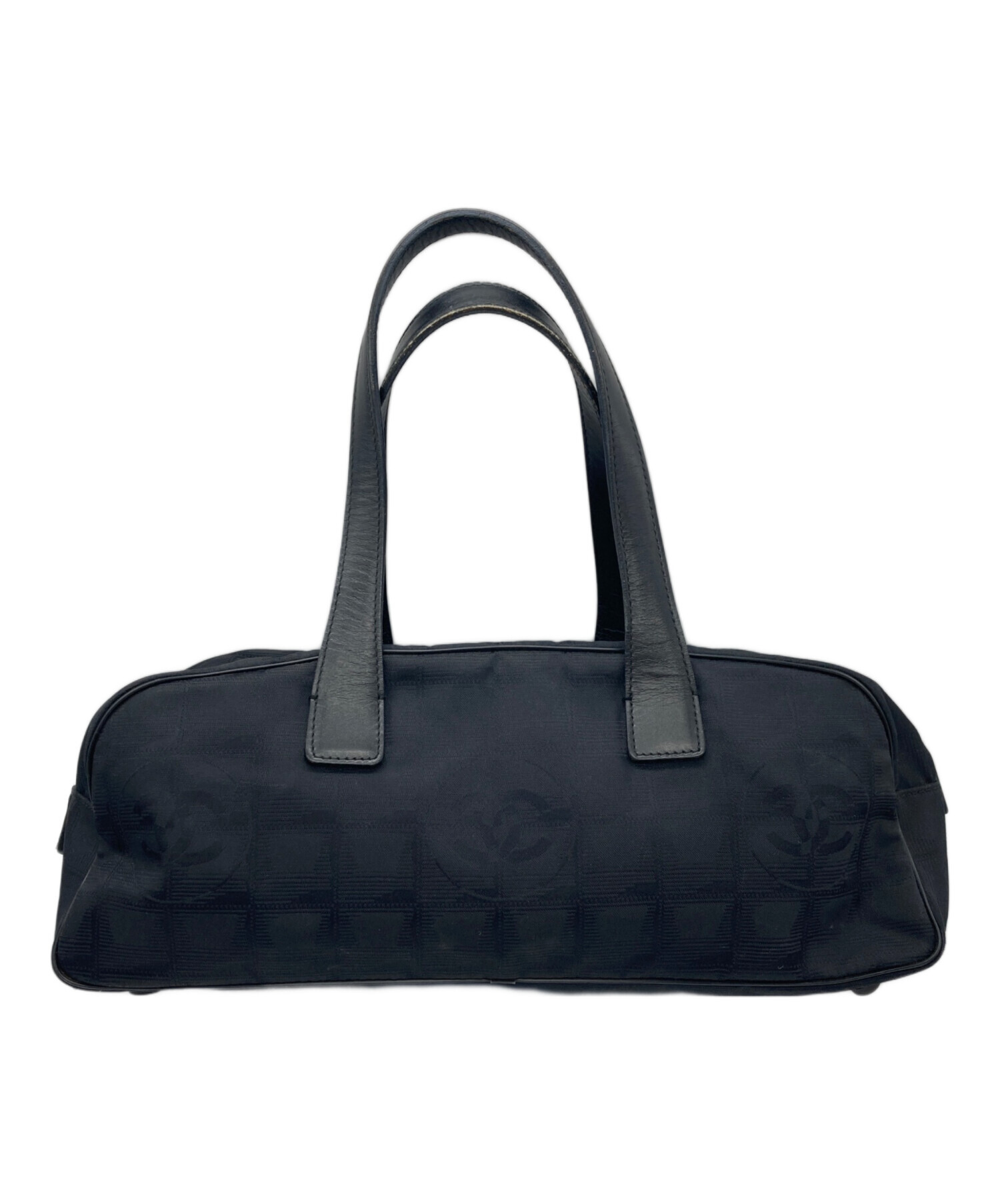 シャネル　ボストンバッグ CHANEL シャネル ニュートラベルライン ミニボストンバッグ ナイロン