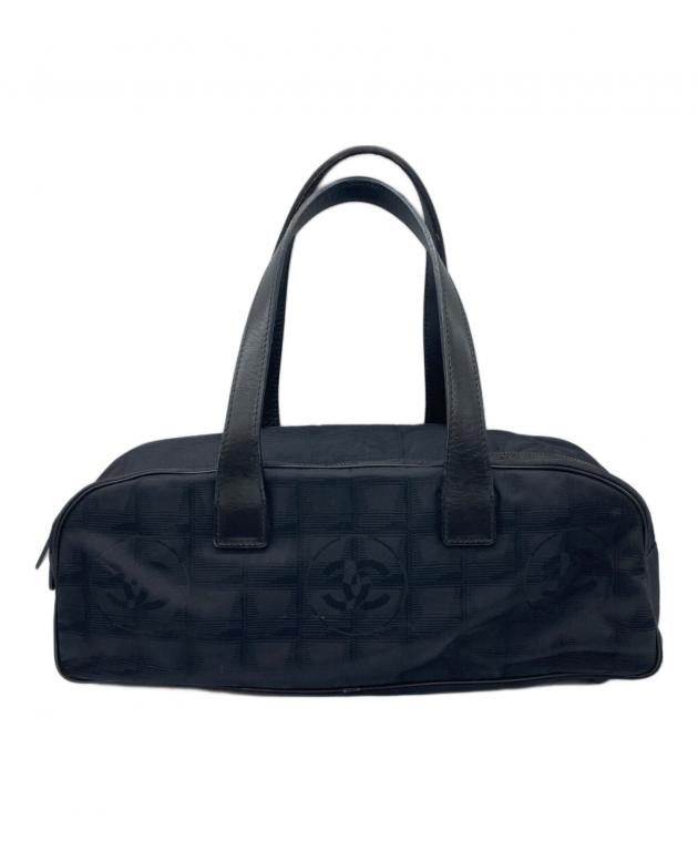 中古・古着通販】CHANEL (シャネル) ミニボストンバッグ ブラック