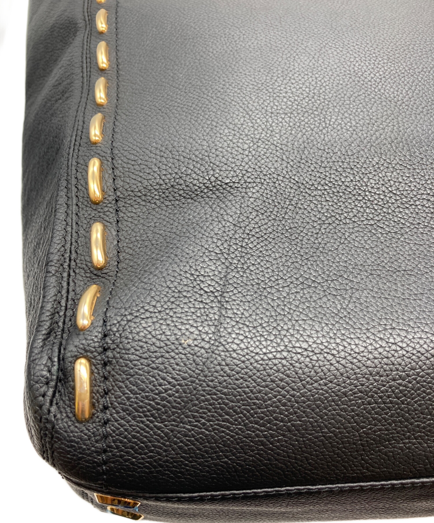 中古・古着通販】ETRO (エトロ) レザートートバッグ ブラック