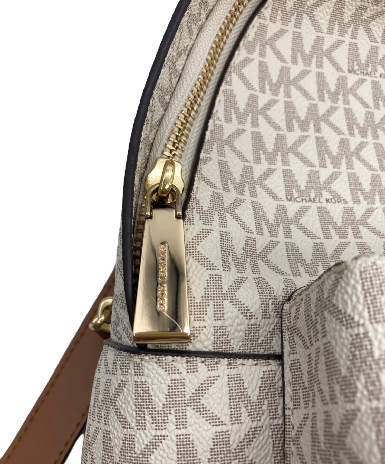 中古・古着通販】MICHAEL KORS (マイケル・コース) リュック ホワイト