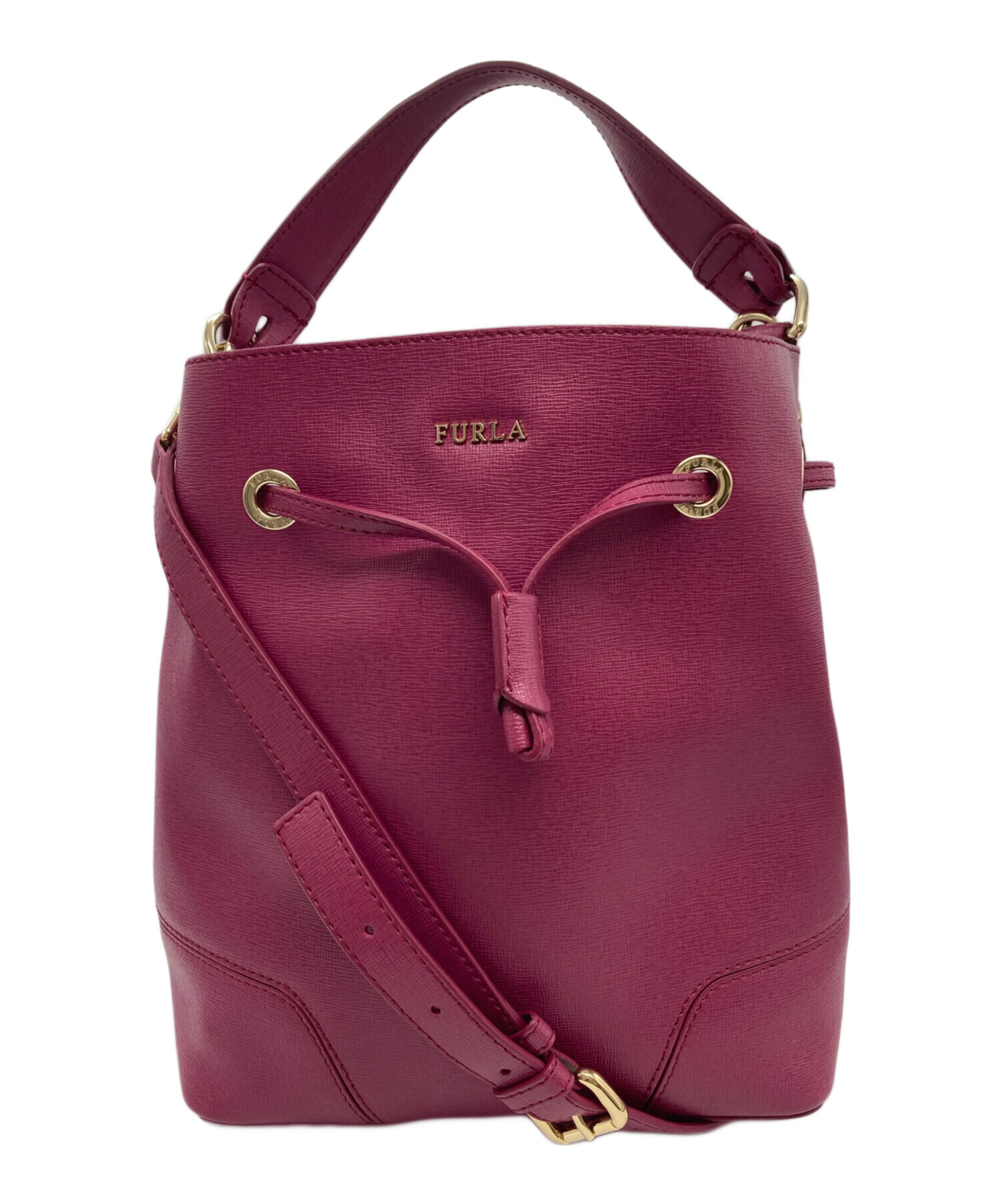中古・古着通販】FURLA (フルラ) ショルダーバッグ ピンク｜ブランド 
