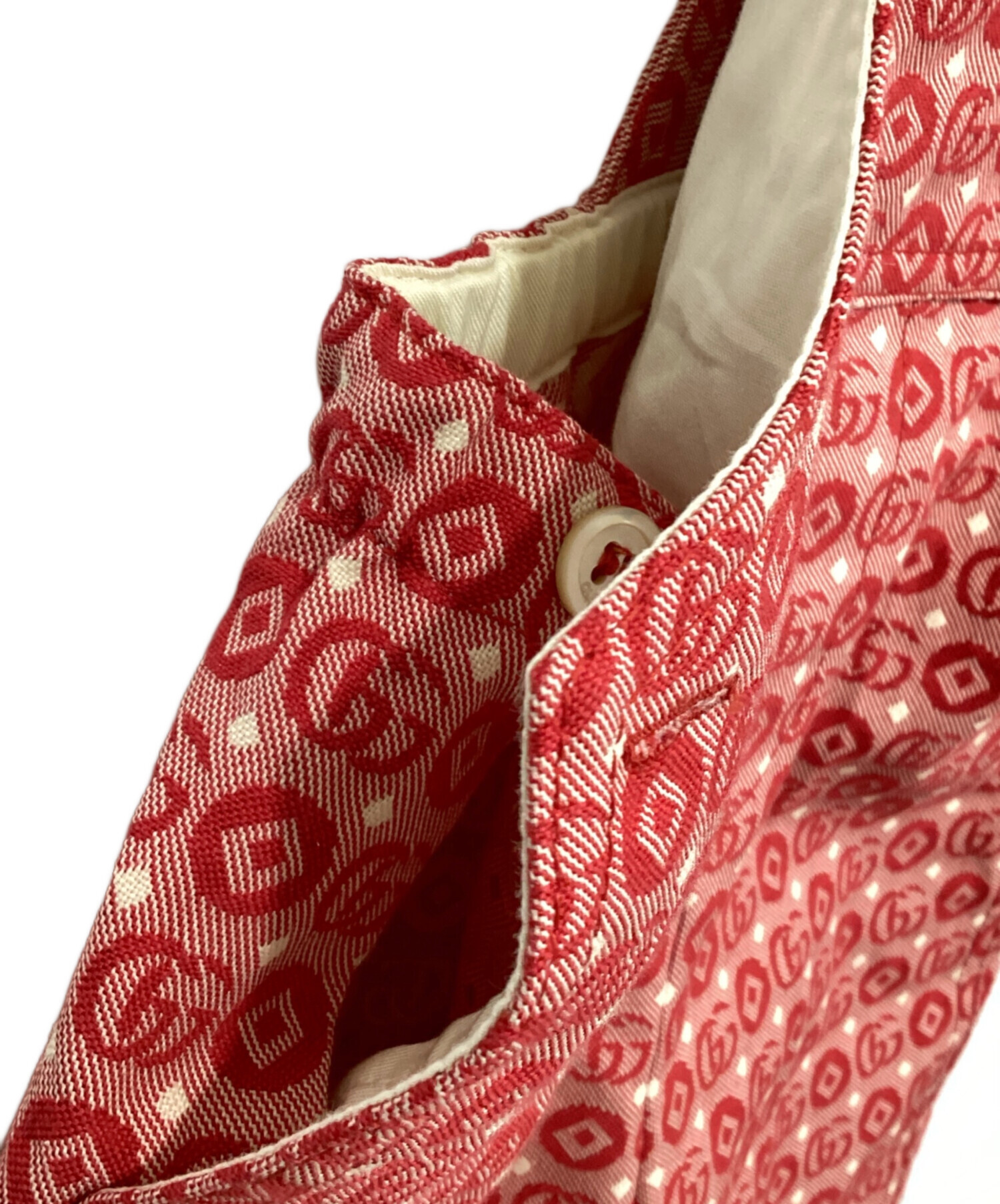 中古・古着通販】GUCCI (グッチ) オーバーオール レッド サイズ:24(90