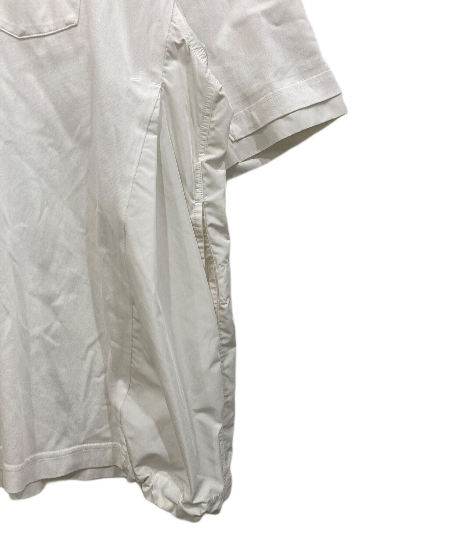 中古・古着通販】sacai (サカイ) Cotton Jersey T-Shirt ホワイト