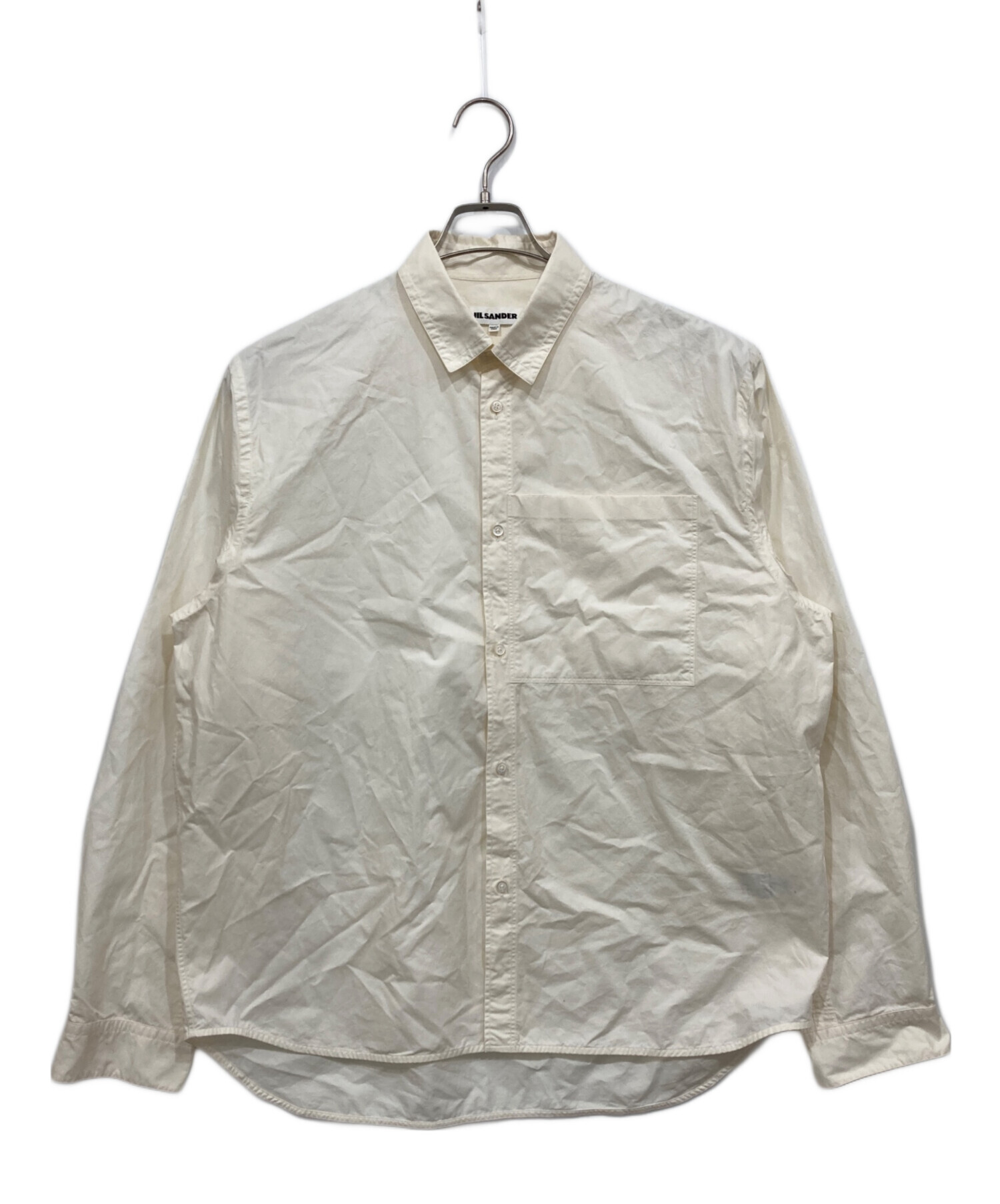 中古・古着通販】JIL SANDER (ジルサンダー) 長袖シャツ ホワイト