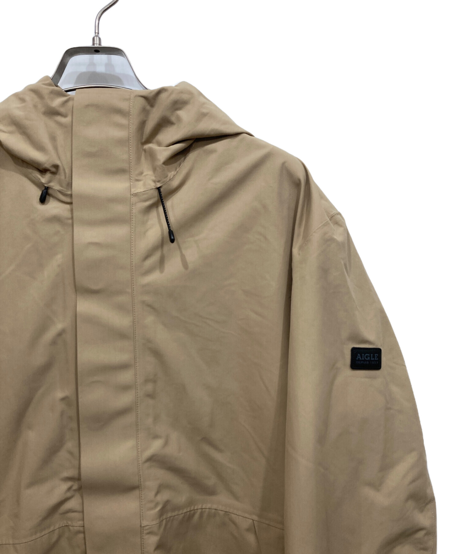 中古・古着通販】AIGLE (エーグル) シティマウンテンパーカー ベージュ 