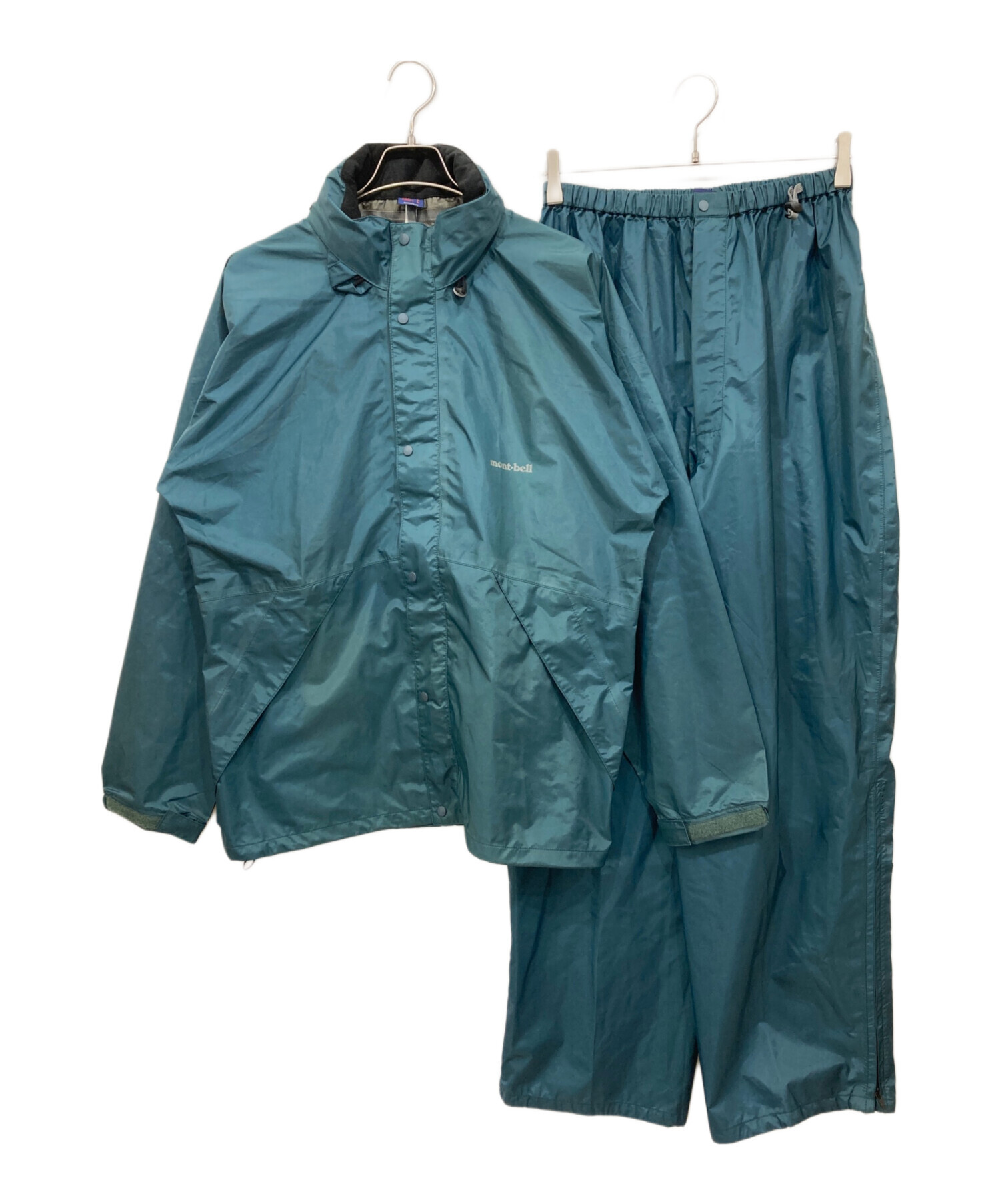 mont-bellモンベル　レインダンサー　セットアップ　メンズ　オリーブ　XL 中古・古着通販】mont-bell (モンベル) レインダンサーセットアップ