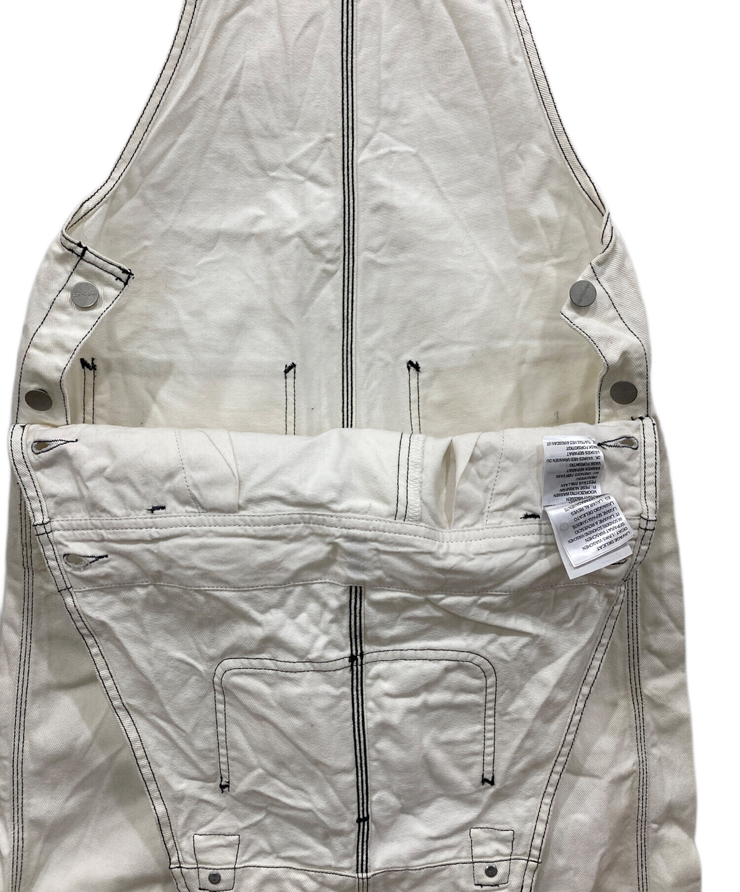 中古・古着通販】CarHartt (カーハート) ビブオーバーオールストレート