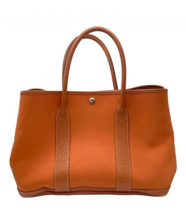 HERMES エルメス ハンドバッグ レディース 【古着】【中古】 中古・古着通販】HERMES (エルメス) ガーデンパーティPM ハンドバッグ
